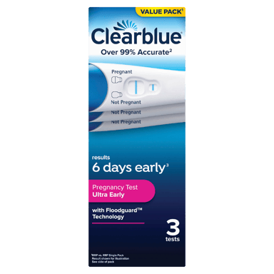 CLEARBLUE EARLY DETECTION PREGNANCY TEST 3 PACK