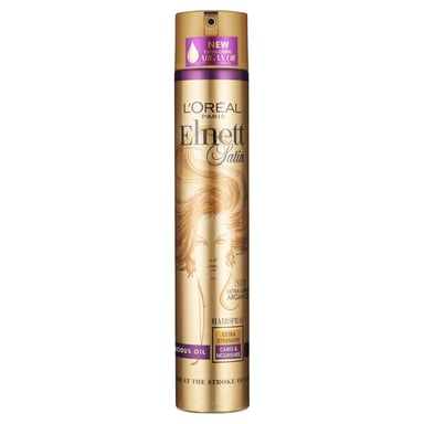 LOREAL LOREAL ELNETT EXTRA STRENGTH ARGAN OIL HAIRSPRAY 400ML