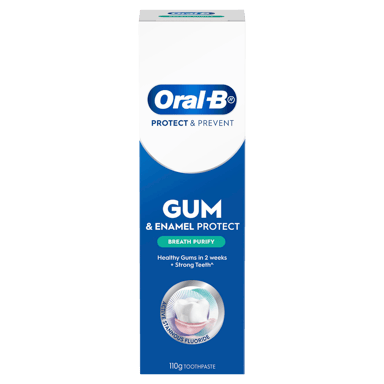 ORAL-B TOOTHPASTE GUM & ENAMEL BREATH PURIFY 110G