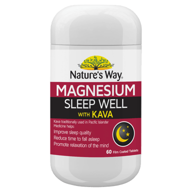 NATURES WAY MAGNESIUM SLEEP WELL 60 TABLETS
