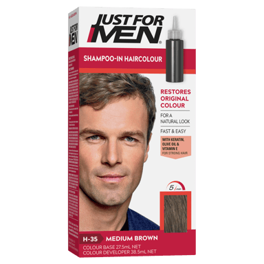 JUST FOR MEN NATURAL MEDIUM BROWN