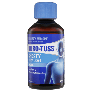 DURO-TUSS CHESTY COUGH REGULAR LIQUID 200ML