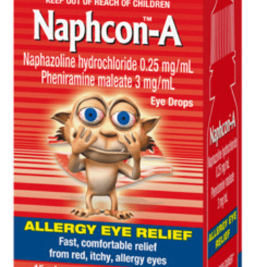 NAPHCON-A ALLERGY EYE DROPS 15ML