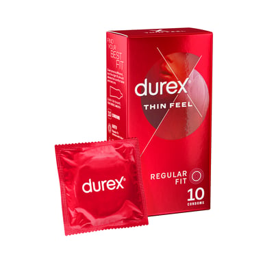 DUREX FETHERLITE CONDOMS 10 PACK