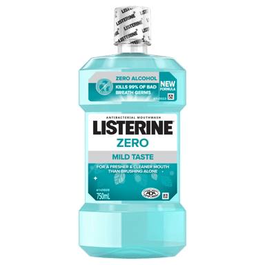 LISTERINE MOUTHWASH ZERO 750ML