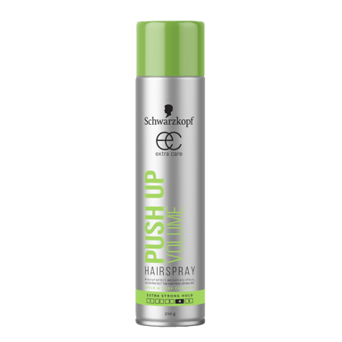 SCHWARZKOPF EXTRA CARE PUSH UP VOLUME HAIRSPRAY 250G