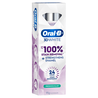 ORAL-B TOOTHPASTE 3D WHITE FRESHNESS BLAST 95G