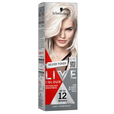 SCHWARZKOPF LIVE COLOUR SILVER TONER 75ML