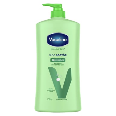VASELINE ALOE SOOTHE BODY LOTION 750ML