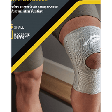 FUTURO KNEE COMFORT SUPPORT WITH STABILISERS SMALL