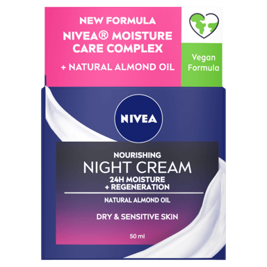 NIVEA DAILY ESSENTIALS  NIGHT CREAM DRY & SENSITIVE 50ML