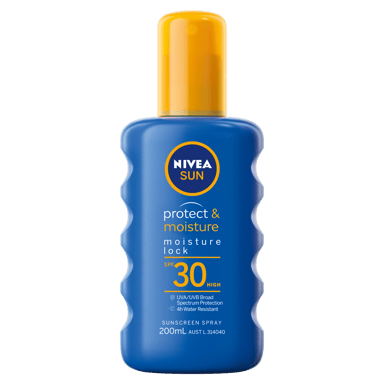 NIVEA PROTECT & MOISTURE SUNSCREEN SPRAY SPF30+ 200ML