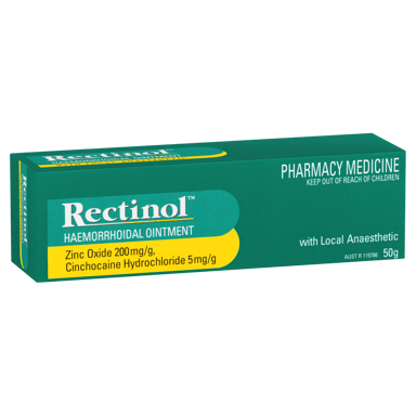RECTINOL HAEMORRHOID RELIEF OINTMENT 50G