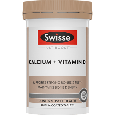 SWISSE CALCIUM + VIT D 90 TABLETS