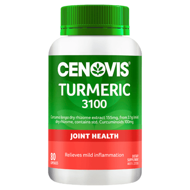 CENOVIS TURMERIC 3100 80 CAPSULES