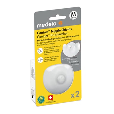 MEDELA CONTACT NIPPLE SHIELDS MEDIUM