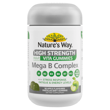 NATURES WAY ADULT VITA GUMMIES MEGA B COMPLEX 50