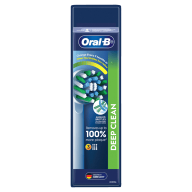 ORAL-B VITALITY+ POWER BRUSH HEADS CROSS ACTION 3 PACK