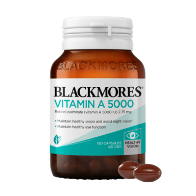BLACKMORES VITAMIN A 5000IU 150 CAPSULES