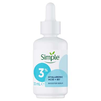 SIMPLE 3% HYALURONIC ACID + B5 BOOSTER SERUM 30ML