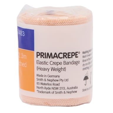 PRIMACREPE ELASTIC CREPE HEAVY WEIGHT 5CM X 2.3M 1 PACK