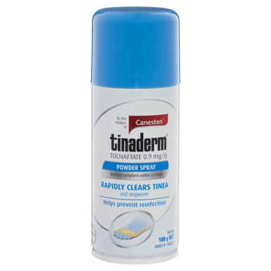 TINADERM POWDER SPRAY 100G