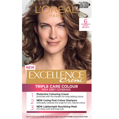 LOREAL EXCELLENCE 6 LIGHT BROWN