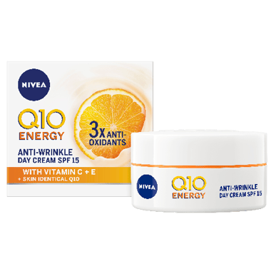 NIVEA Q10 PLUS C ENERGY DAY CREAM SPF15 50ML