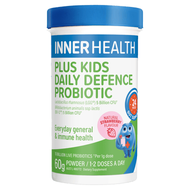 INNER HEALTH PLUS KIDS DAILY DEFENCE STRAWBERRY POWDER 60G