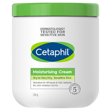 CETAPHIL MOISTURISING CREAM 550G
