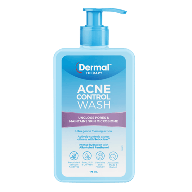 DERMAL THERAPY ACNE CONTROL WASH 175ML