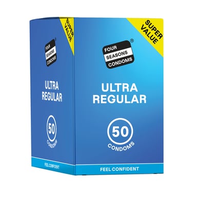 FOUR SEASONS CONDOMS REGULAR FITTING 50 PACK