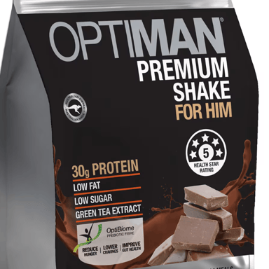 OPTISLIM OPTIMAN PREMIUM SHAKE CHOCOLATE 784G