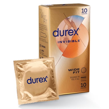DUREX FETHERLITE ULTRA CONDOMS LARGER 10 PACK