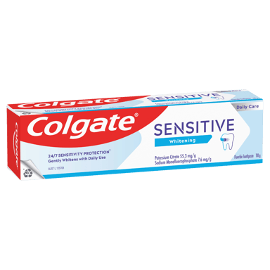 COLGATE TOOTHPASTE SENSITIVE WHITENING 110G