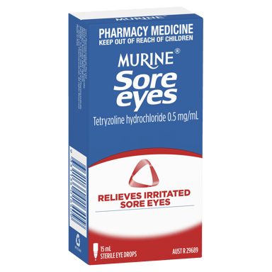 MURINE SORE EYE DROPS 15ML