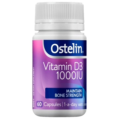 OSTELIN VITAMIN D3 1000IU 60 CAPSULES