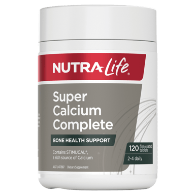 NUTRALIFE SUPER CALCIUM COMPLETE 120 TABLETS