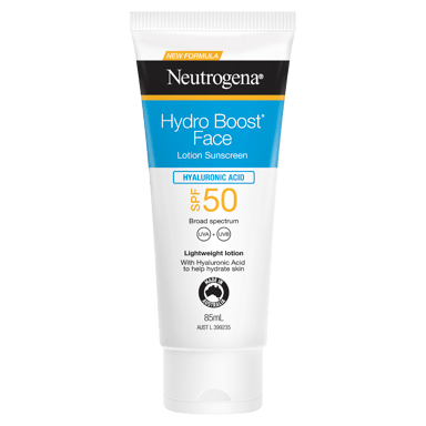 NEUTROGENA HYDRO BOOST FACE LOTION SUNSCREEN SPF50+ 85ML