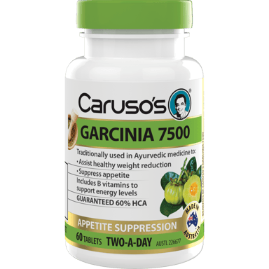 CARUSOS SUPER GARCINIA CAMBOGIA 60 TABLETS
