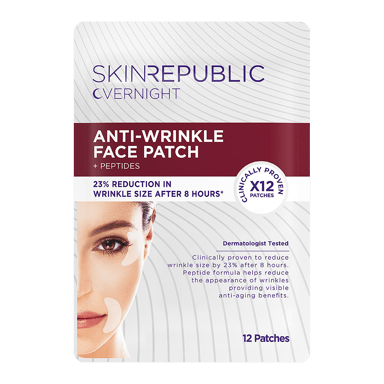 SKIN REPUBLIC ANTI WRINKLE FACE PATCHES 12 PACK