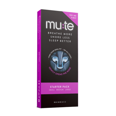 MUTE NASAL DEVICE TRIAL 3 PACK