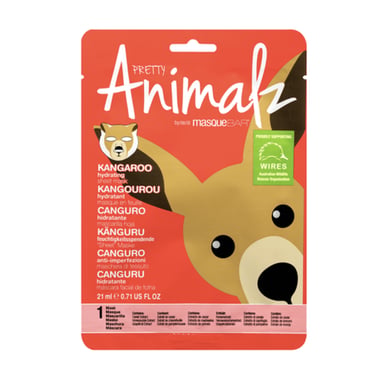 MASQUE BAR ANIMALZ FACE MASK KANGAROO 1 PACK
