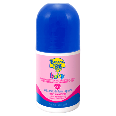 BANANA BOAT BABY SUNSCREEN ROLL-ON SPF50+ 75ML