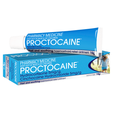 PROCTOCAINE HAEMORROID RELIEF 15G OINTMENT