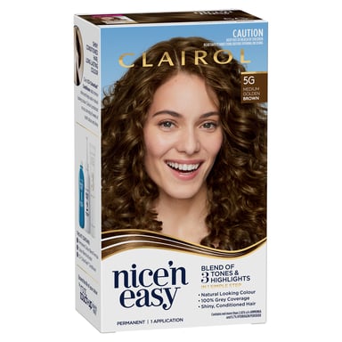 CLAIROL NICE N EASY 5G MEDIUM GOLDEN BROWN