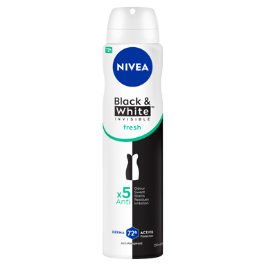 NIVEA WOMEN ANTIPERSPIRANT INVISIBLE PURE 72H 250ML