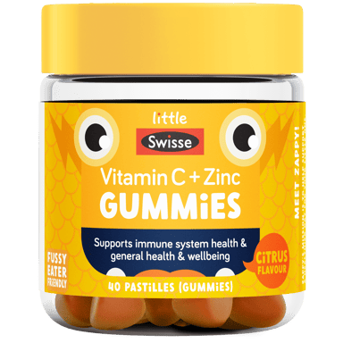 SWISSE LITTLE VITAMIN C + ZINC 40 GUMMIES