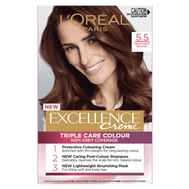 LOREAL EXCELLENCE 5.5 MAHOGANY BROWN