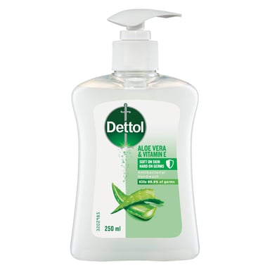 DETTOL SOFT ON SKIN LIQUID HAND WASH ANTIBACTERIAL ALOE VERA 250ML